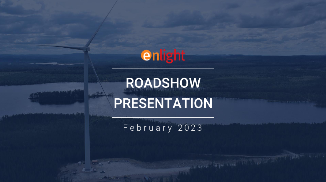 Enlight Renewable Energy (ENLT) IPO deck