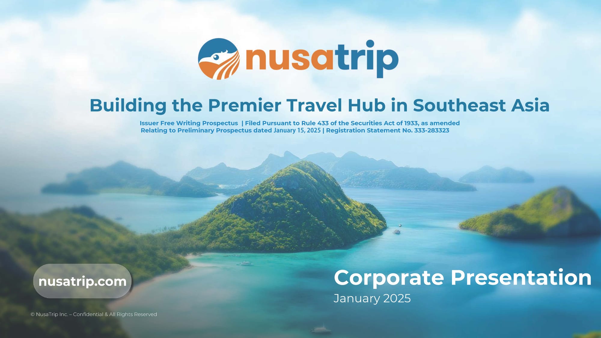 NusaTrip (NUTR) IPO deck