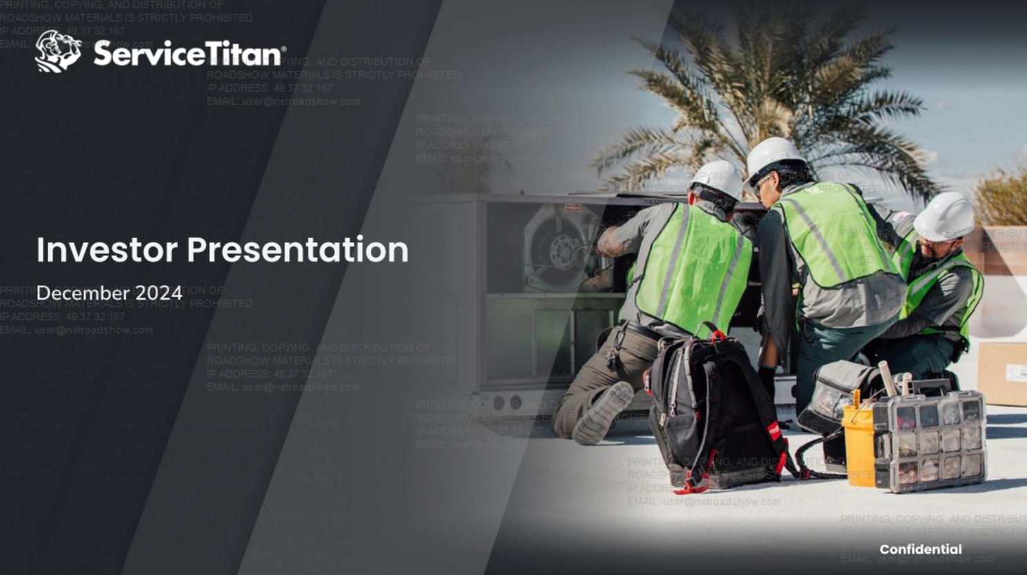 Servicetitan Ttan Ipo Deck