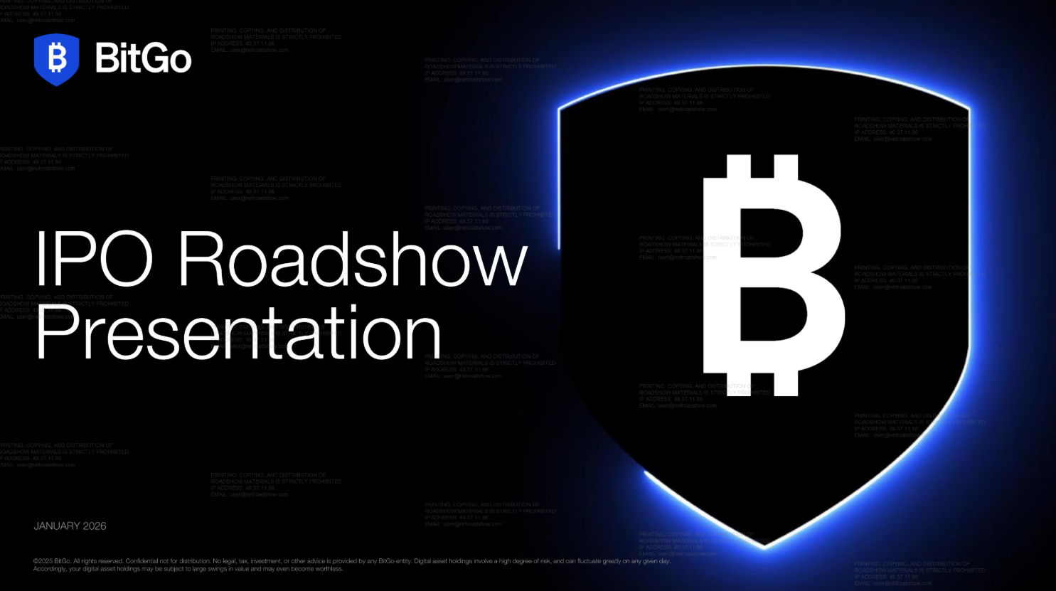 BitGo (BTGO) IPO deck