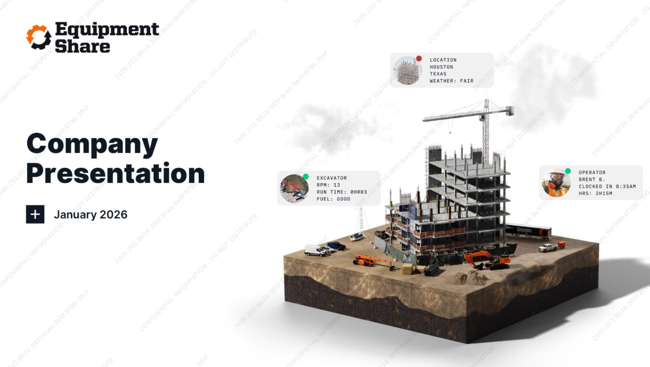 EquipmentShare.com (EQPT) IPO deck