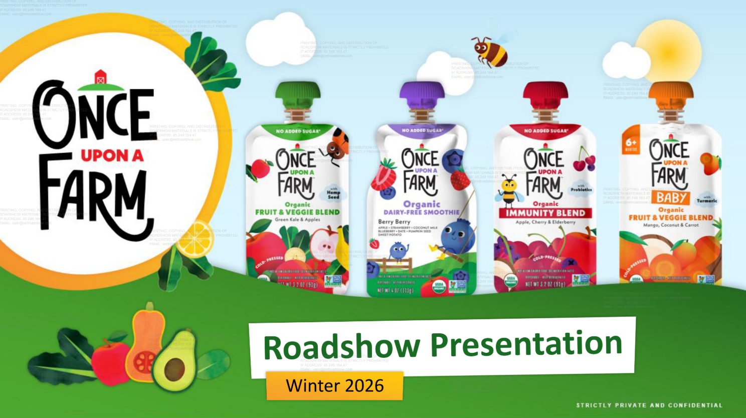 Once Upon a Farm (OFRM) IPO deck