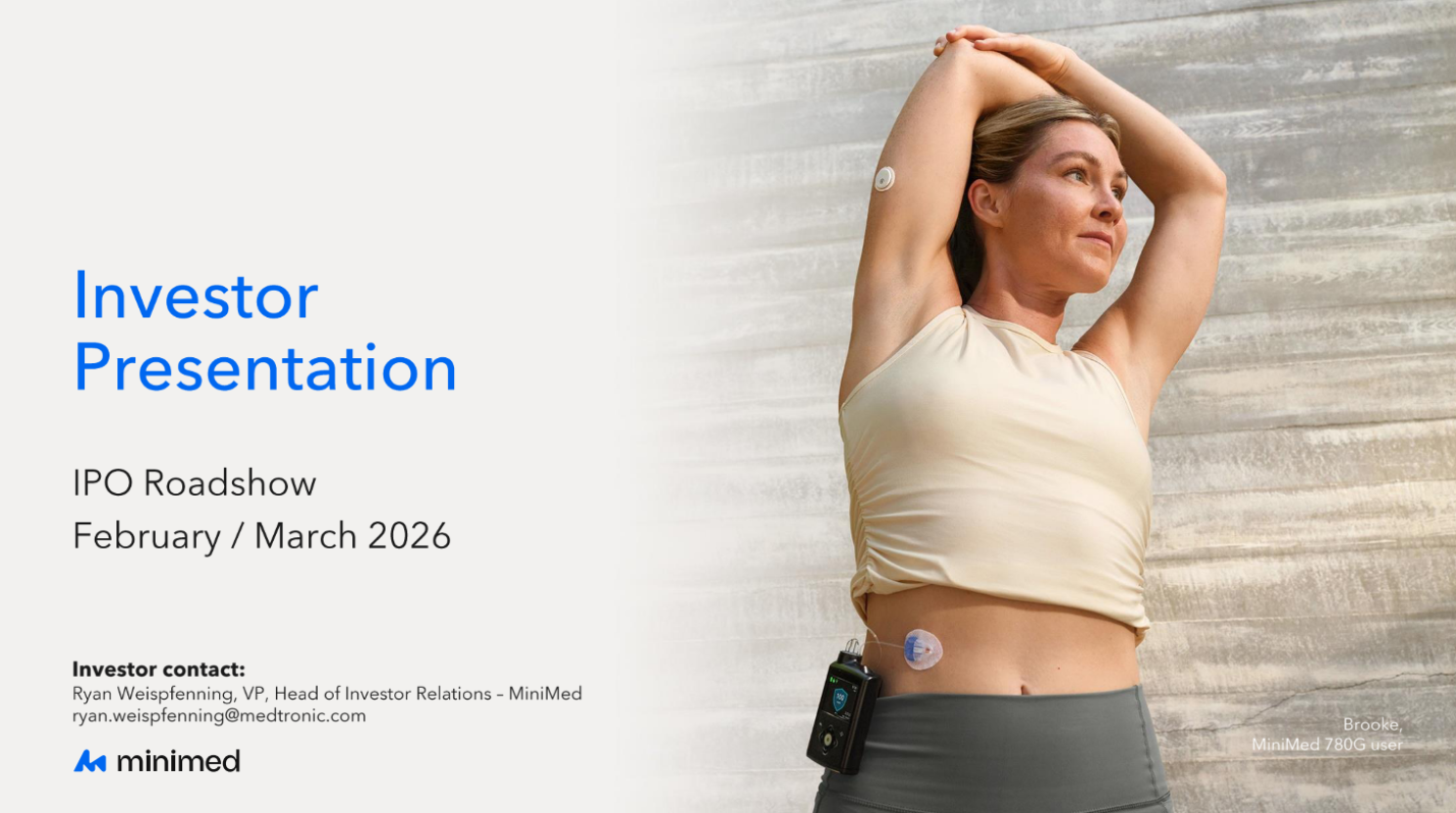 MiniMed Group (MMED) IPO deck