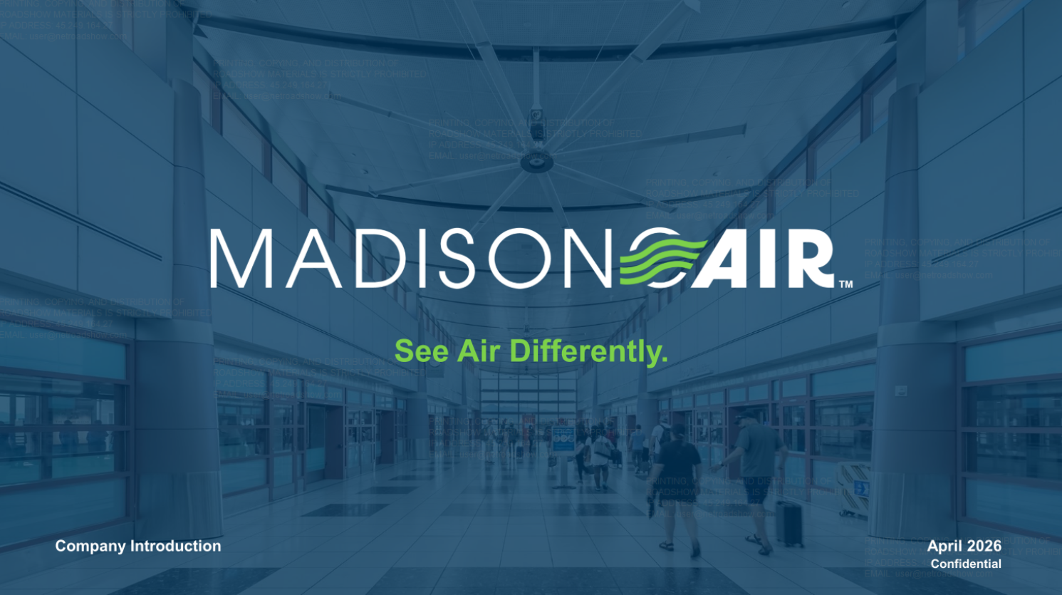 Madison Air (MAIR) IPO deck